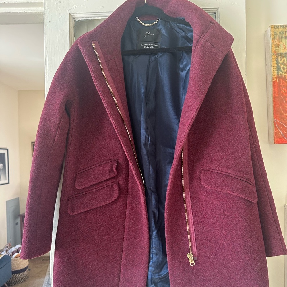 J crew Italian stadium jacket